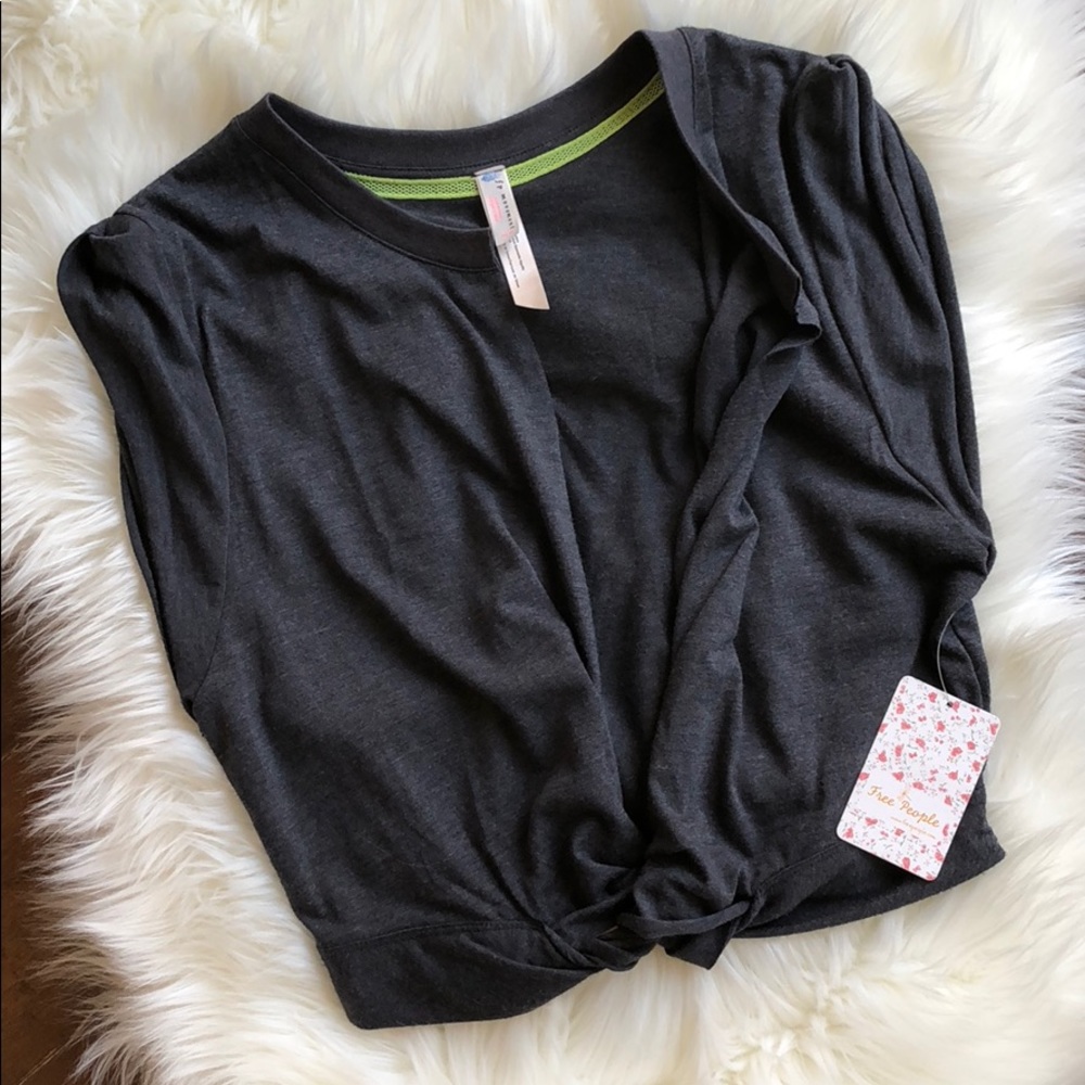 Free People Crop Jersey